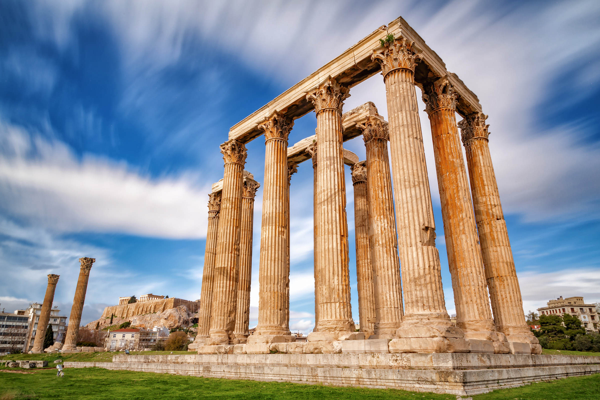 Mount Olympus & Temple of Athena