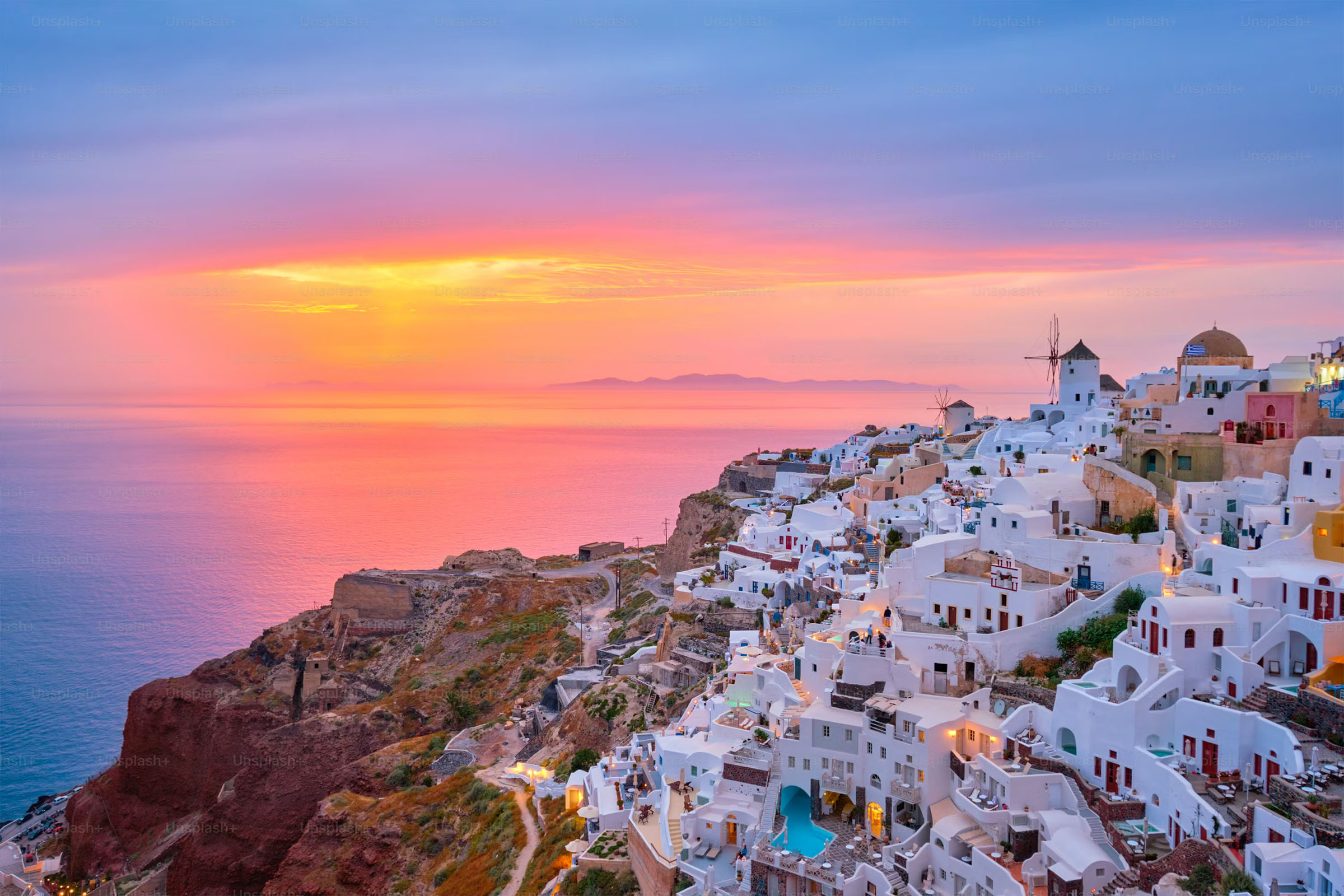 Santorini Island & Sunset at Oia