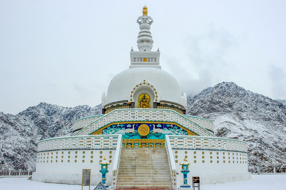 Shanti Stupa